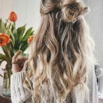 half-up-bun-quick-hairstyle-ideas-min