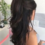 half-up-ponytail-for-longhair