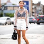 polka-dotted-sheer-white-shirt-outfit-look-street-style-nyfw-2018-min