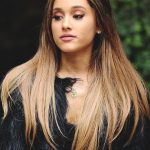 ariana-grande-ombre-hair-down-hairstyle