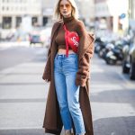 boyfriend-jeans-red-belt-bag-long-brown-coat-outfit