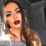 burgundy-lips-makeup-look-christmas-makeup-looks-min