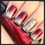 christmas-nail-art-design-ideas-red-glitter-gradient-nails-min