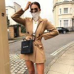 camel-belted-blazer-dress-white-turtleneck-sweater-outfit-idea-min