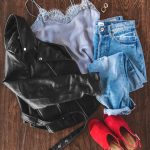 casual-valentines-day-outfit-idea-black-leather-jacket-blue-jean-min