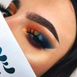 navy-blue-orange-makeup-ideas-night-out-makeup-looks-min