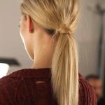 classy-ponytail-medium-lenght-hairstyle-min