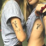 best-friends-rose-tattoos