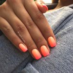 ombre-neon-nail-design-2019