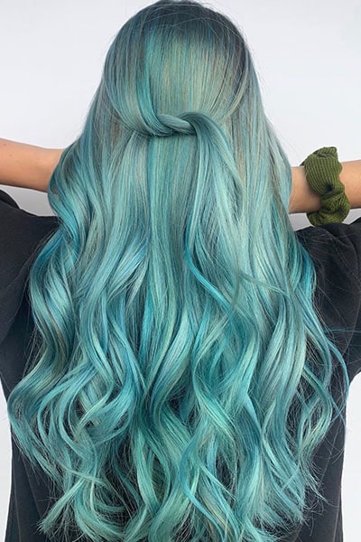 Pisces Zodiac Hair Color